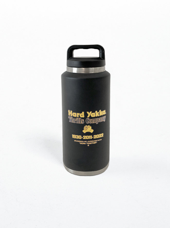Hard Yakka x Thrills Union Bottle - Black