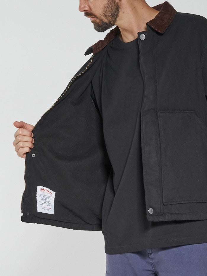 Hard Yakka x Thrills Carpenter Jacket - Black| Thrills Co. USA