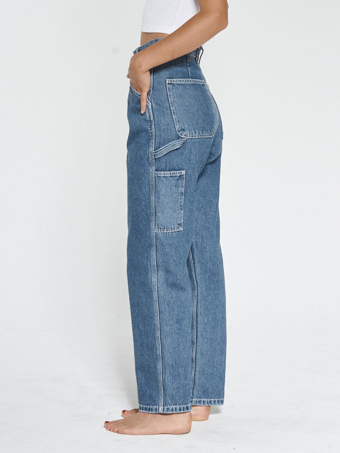 Hard Yakka x Thrills Carpenter Pant - Vintage Rinse Blue