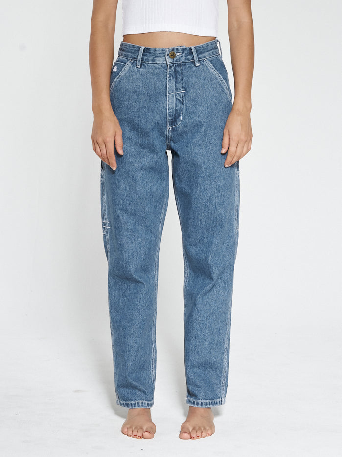 Hard Yakka x Thrills Carpenter Pant - Vintage Rinse Blue