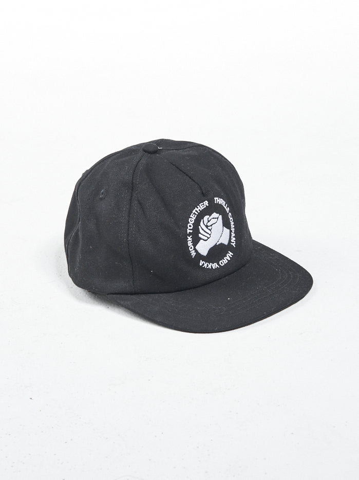 Hard Yakka x Thrills Work Together 5 Panel Cap - Black – Thrills Co USA