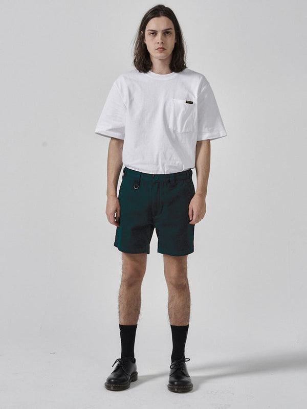Hard Yakka x Thrills Mandude Work Short - Yakka Green