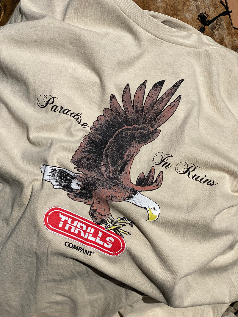 Eternal Flight Merch Fit Tee - Thrift White