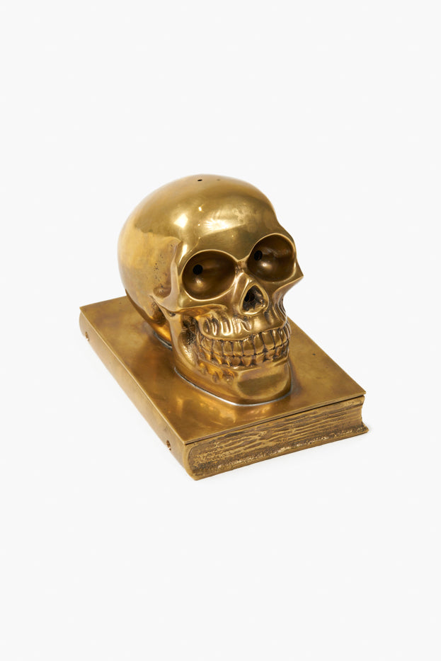 Skull Incense Chamber - Anti Brass