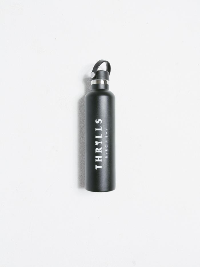 Palmed Thrills Water Bottle - Black