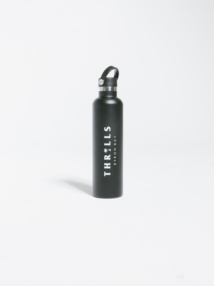 Palmed Thrills Water Bottle - Black