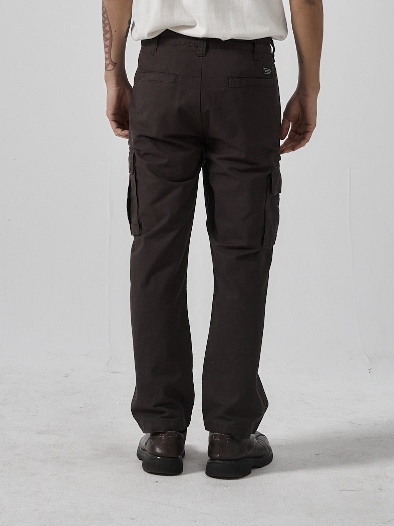 Slacker Cargo Pant - Dark Brown