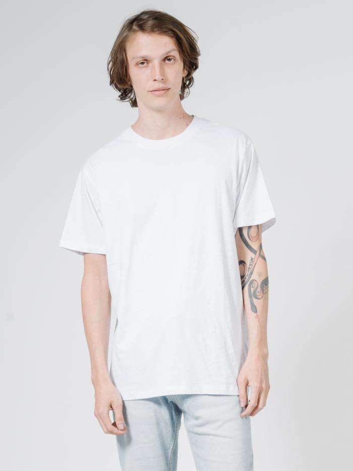 Merch Fit Tee - White