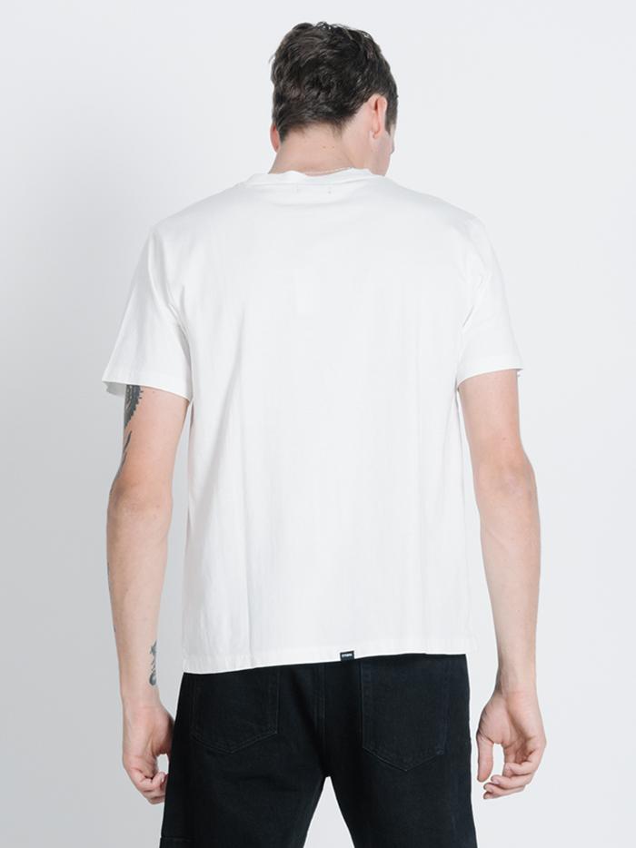 Too Fast Merch Fit Tee - Dirty White