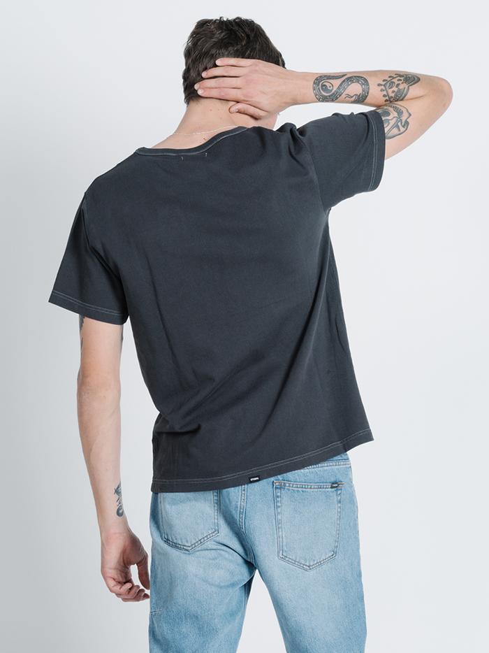 Fifty Fifty Merch Fit Pocket Tee - Heritage Black