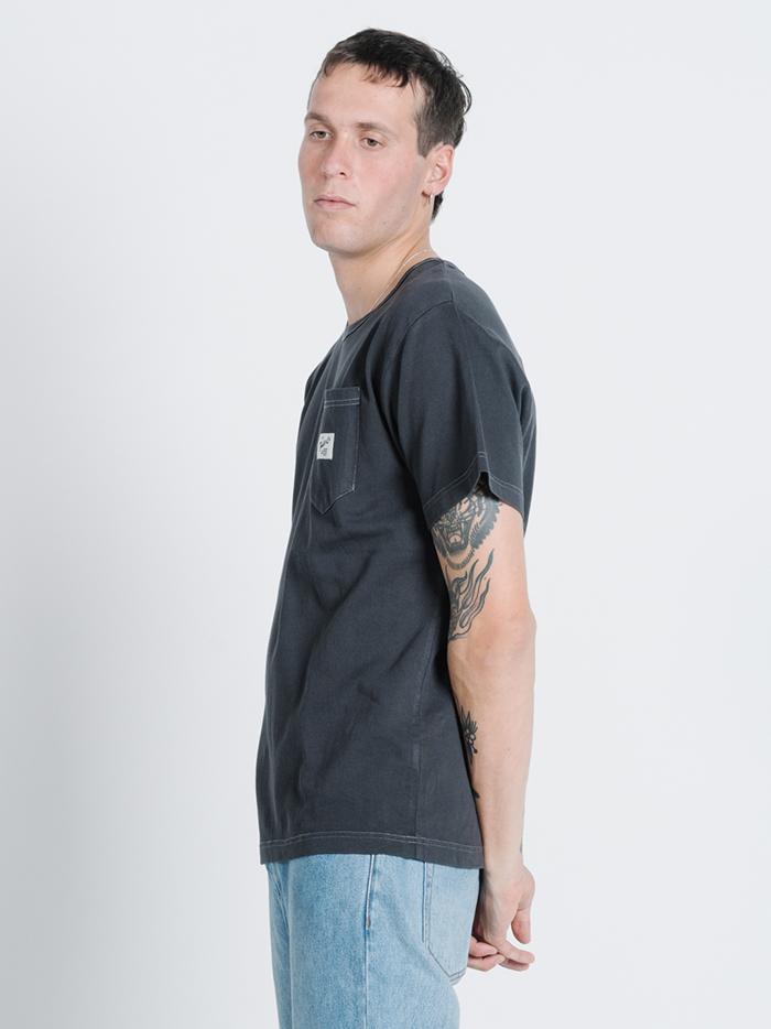 Fifty Fifty Merch Fit Pocket Tee - Heritage Black