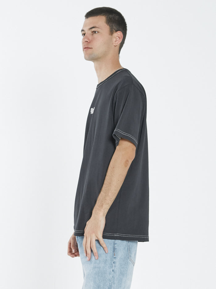 Infinite Thrills Merch Fit Tee - Washed Black