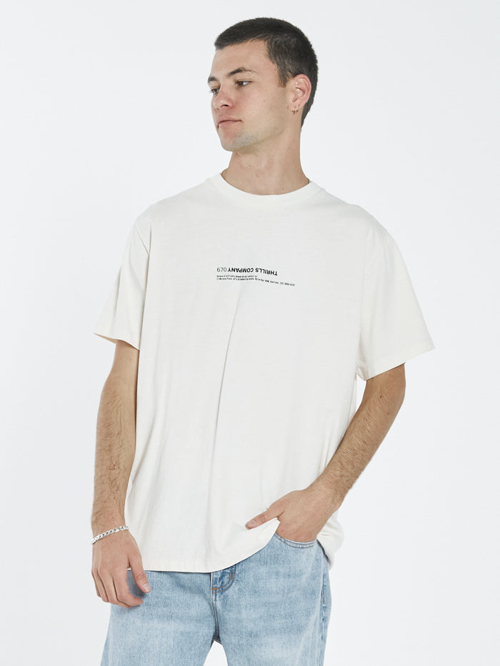 Narcissus Merch Fit Tee - Heritage White