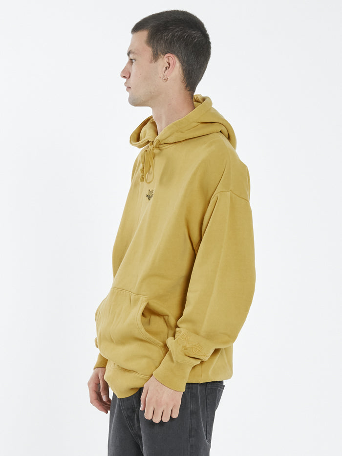 Lords Slouch Pull On Hood - Mineral Yellow