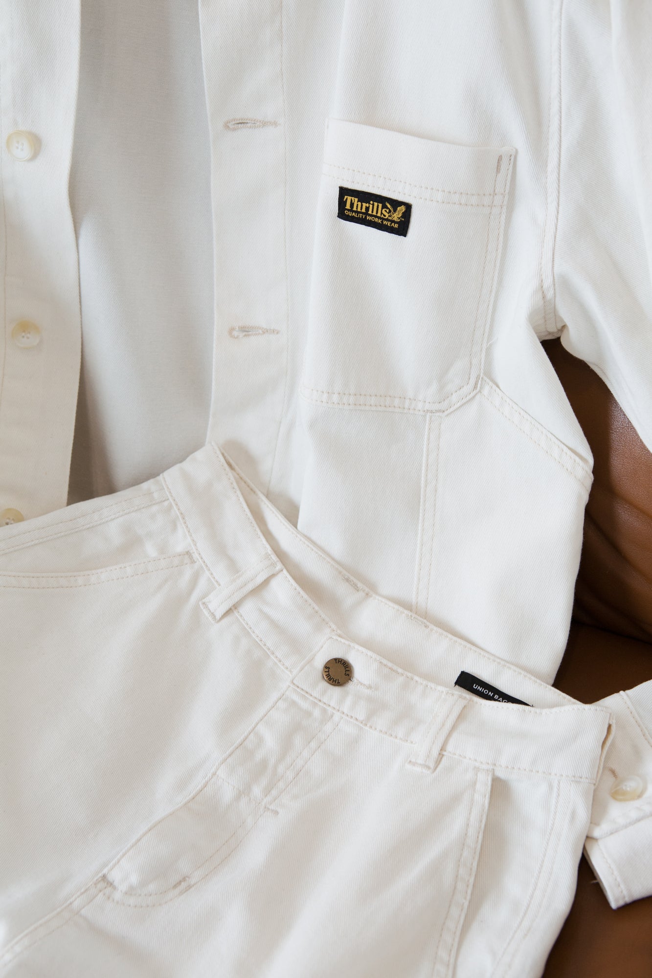 Union Overshirt - Heritage White