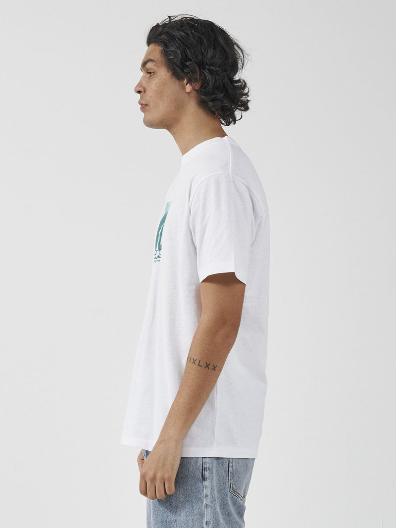 Electric Chaos Merch Fit Tee - White