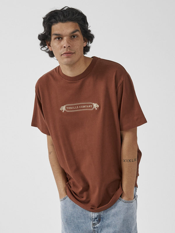 Foundation Embro Merch Fit Tee - Tortoise Shell