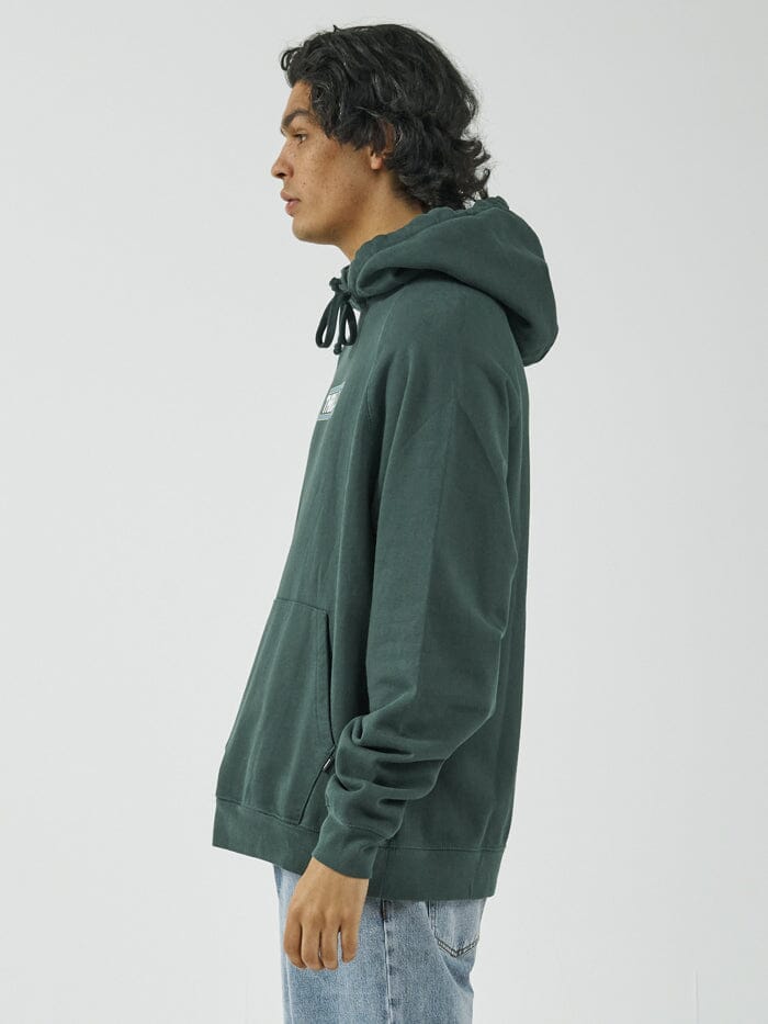 Varsity Raglan Pull On Hood - Sycamore