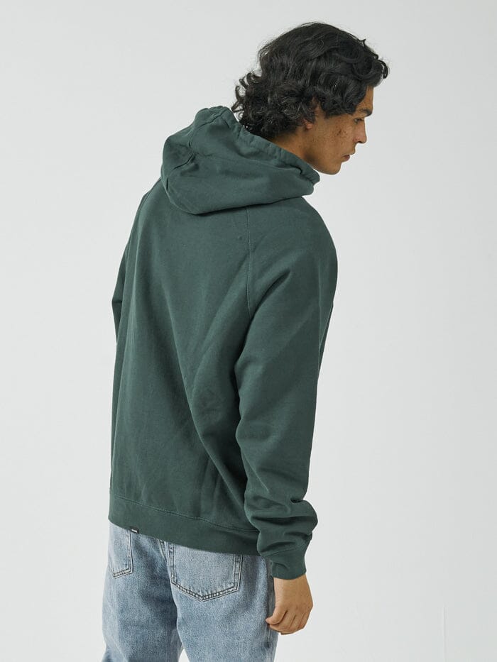 Varsity Raglan Pull On Hood - Sycamore