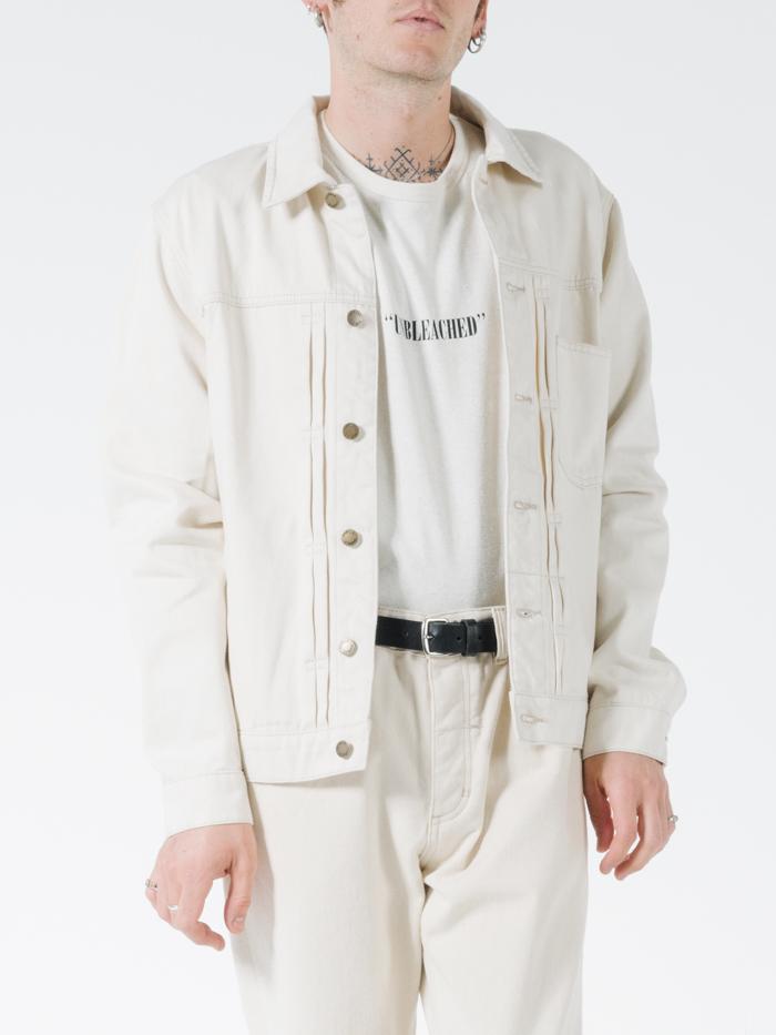 Ryder Oversized Denim Jacket - Unbleached