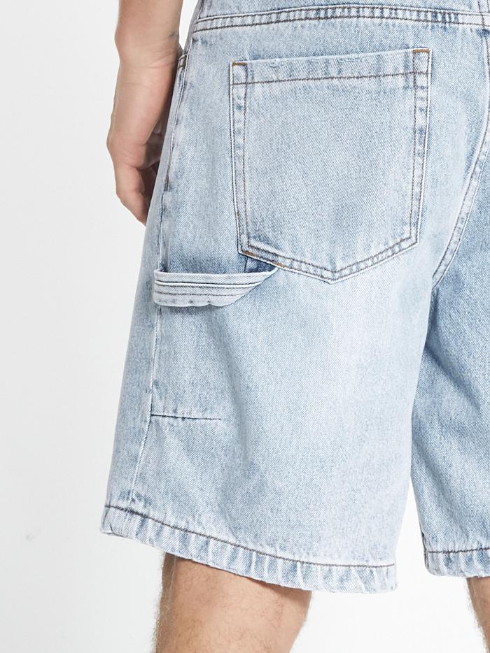 Slacker Denim Short - Aged Blue