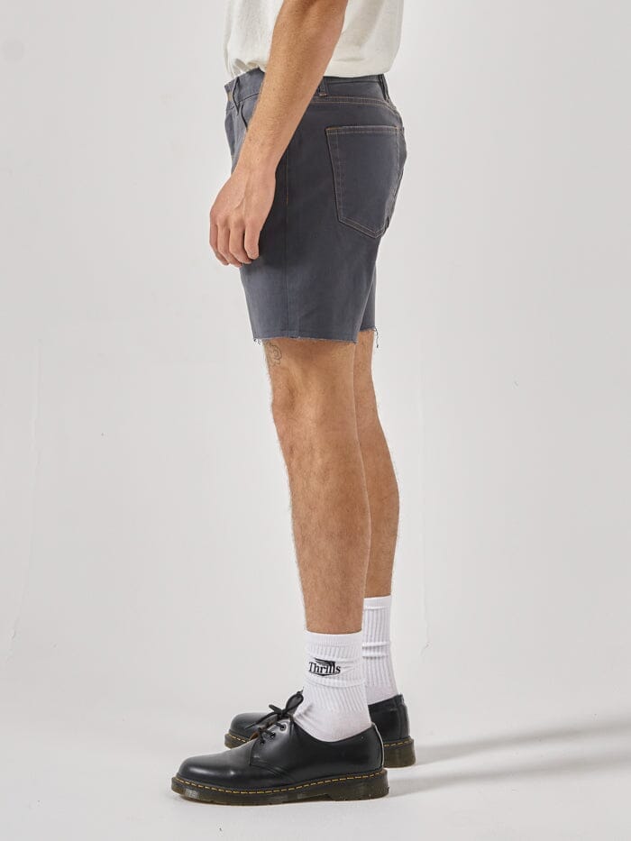 Mandude Denim Short - Dark Slate