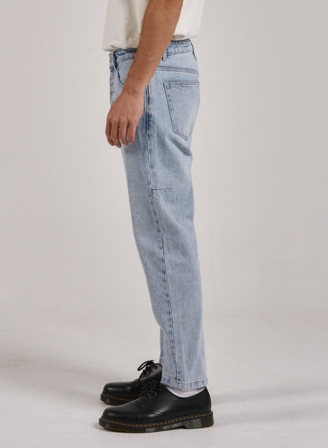 Chopped Denim Jean - Ash Blue