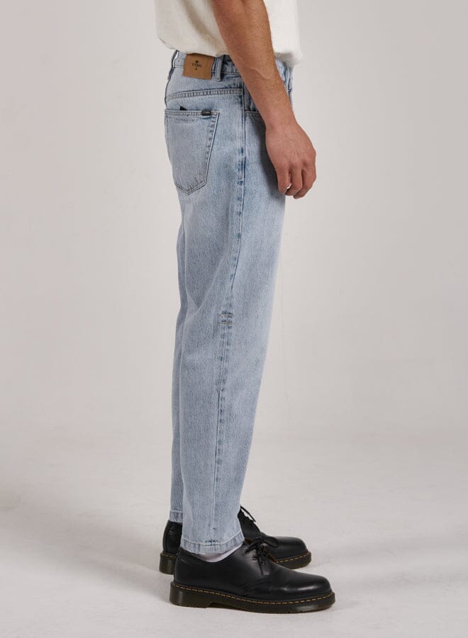 Chopped Denim Jean - Ash Blue