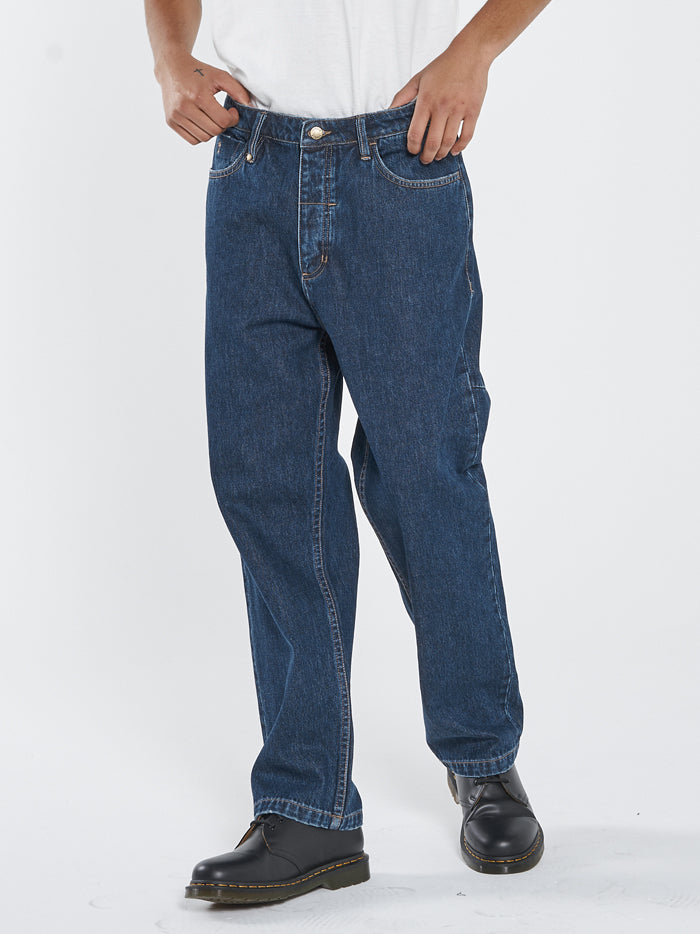 Slacker Denim Jean - Dark Rinse Blue