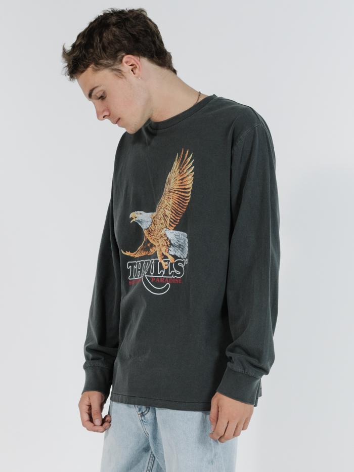 Victory Merch Fit Long Sleeve Tee - Merch Black