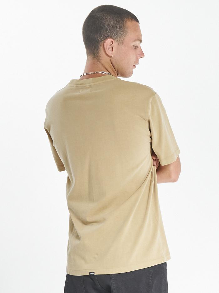 Tonal Thrills Box Embro Merch Fit Tee - Honey