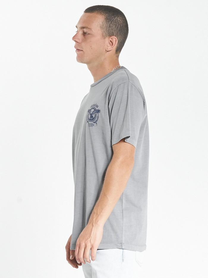 Genuine Merch Fit Tee - Washed Grey