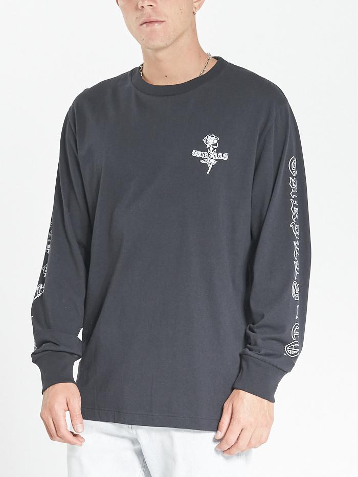 Superstition Merch Fit Long Sleeve Tee - Black