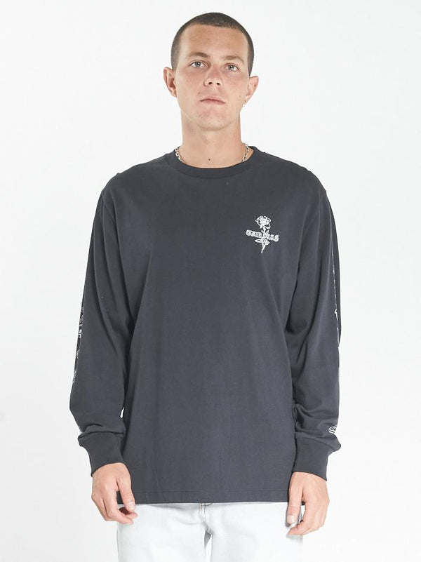 Superstition Merch Fit Long Sleeve Tee - Black