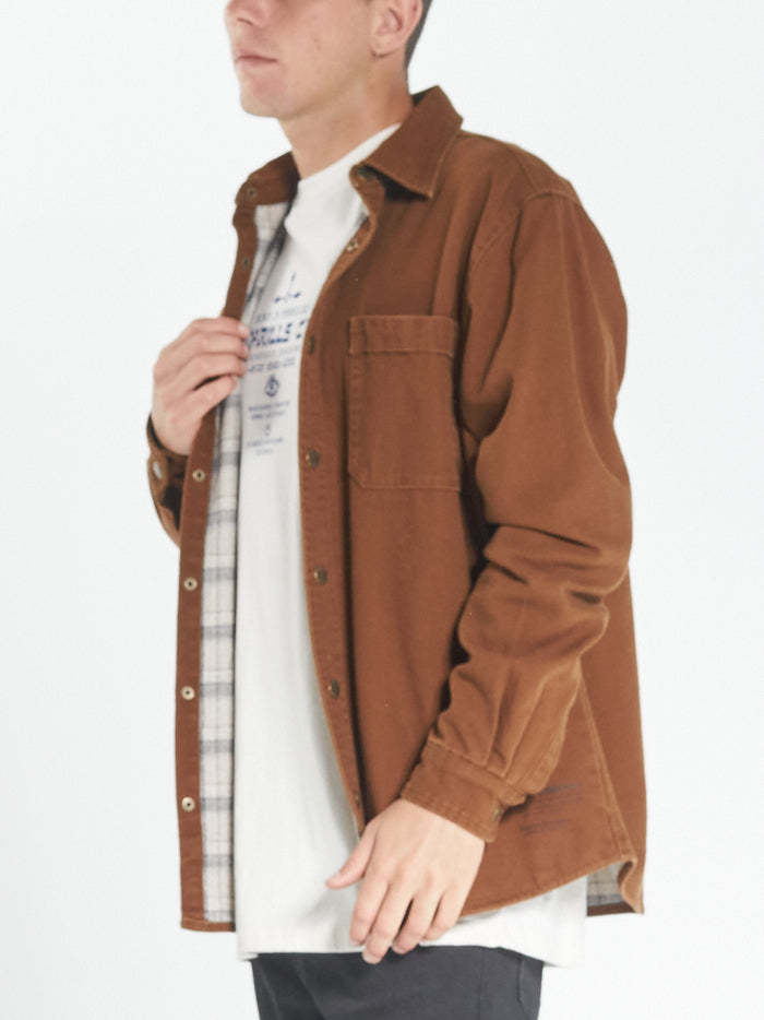 Regiment Overshirt - Tobacco