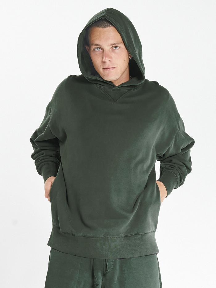 Situation Normal Slouch Pull On Hood - Dark Olive