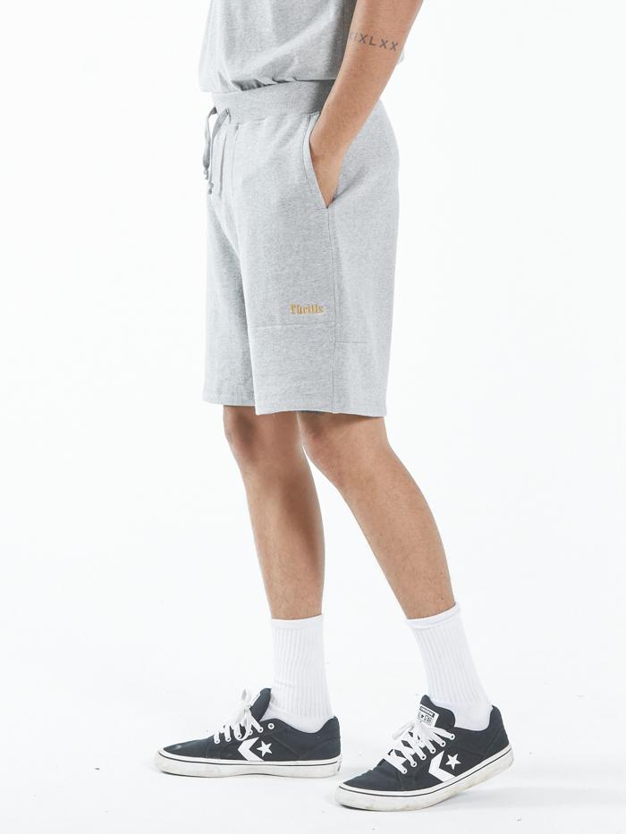 Situation Normal Fleece Short - Grey Marle
