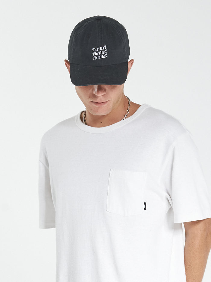 Thrills Unlimited 6 Panel Cap - Black