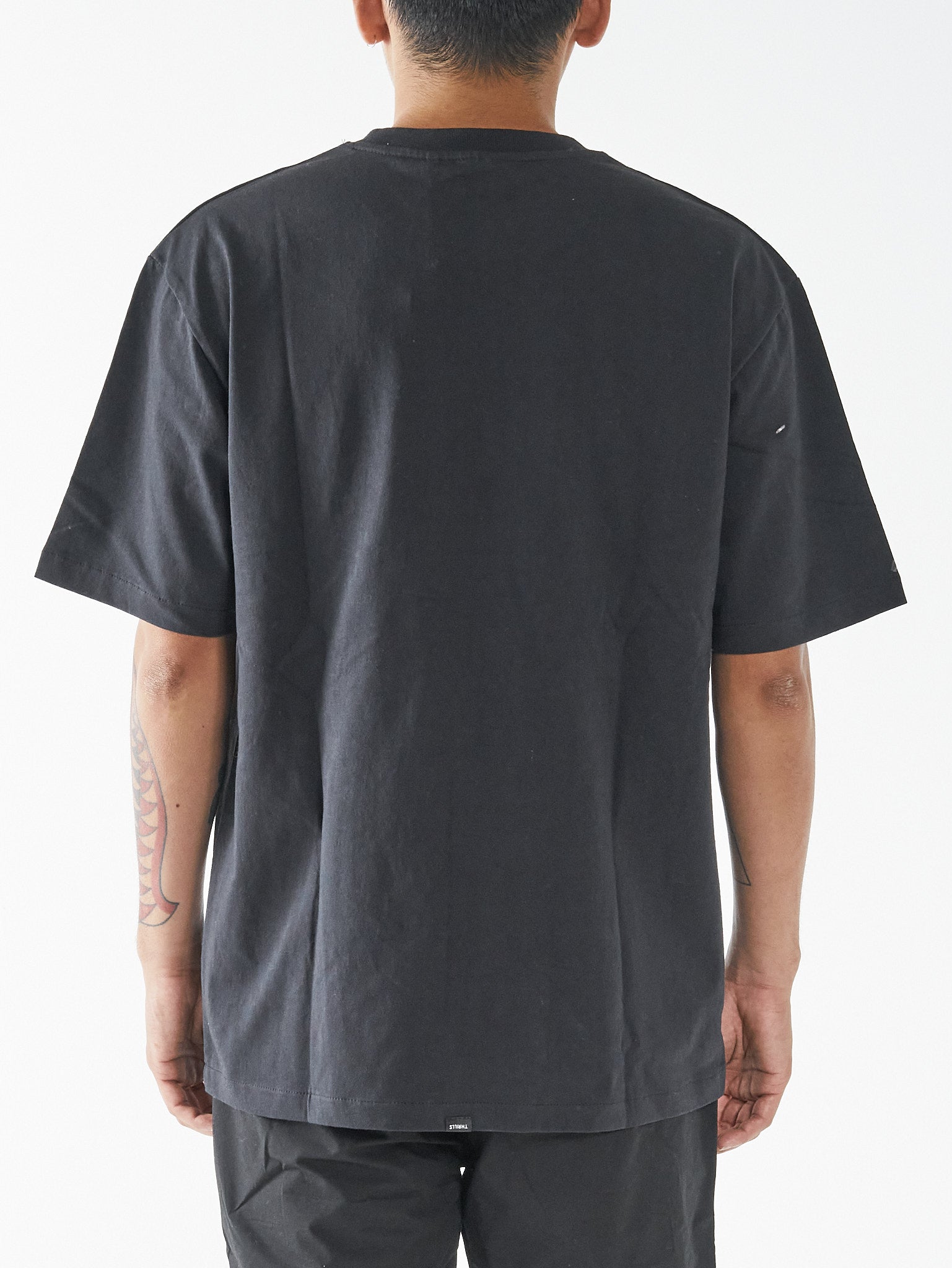 Syndicate Oversize Fit Tee - Black