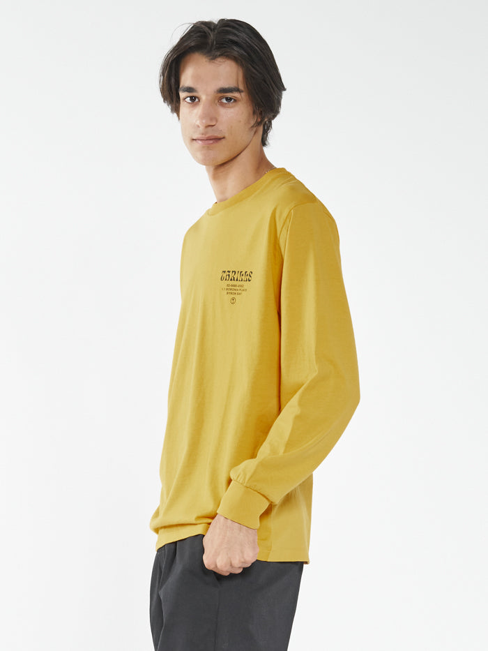 Thief Of The Night Merch Fit Long Sleeve Tee - Power Gold