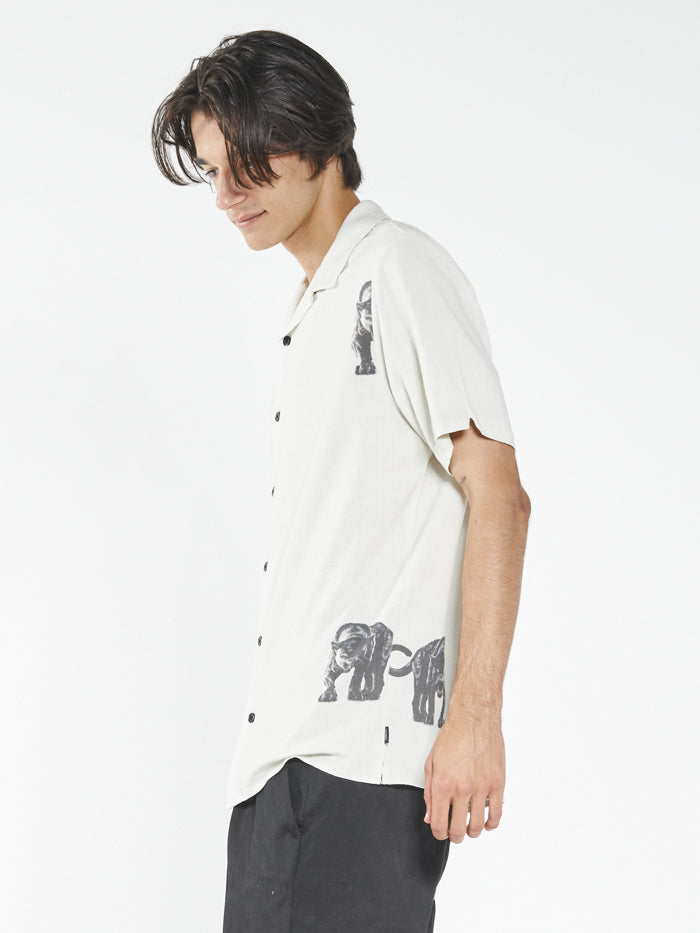 Stalker Bowling Shirt - Dirty White