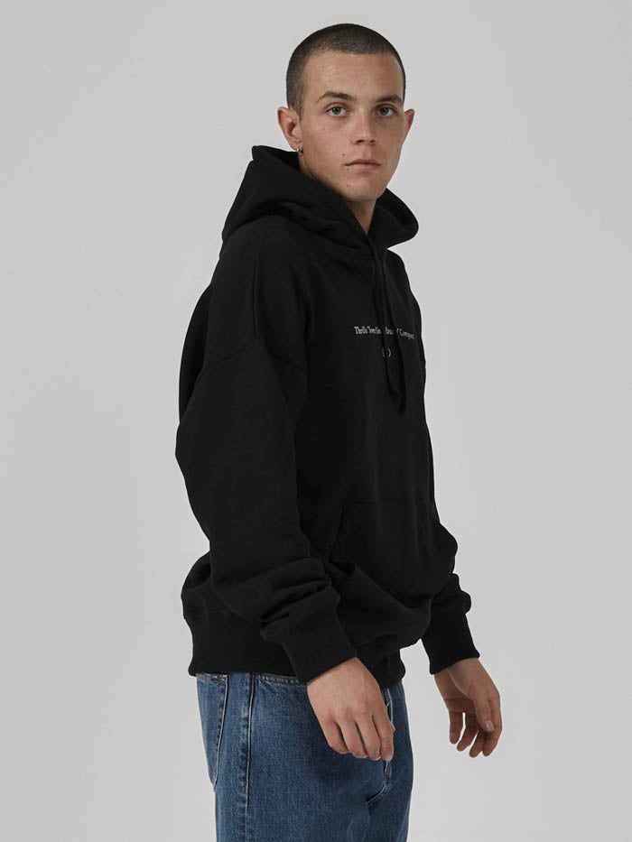 Some Kind Of Paradise Slouch Pull On Hood - Black