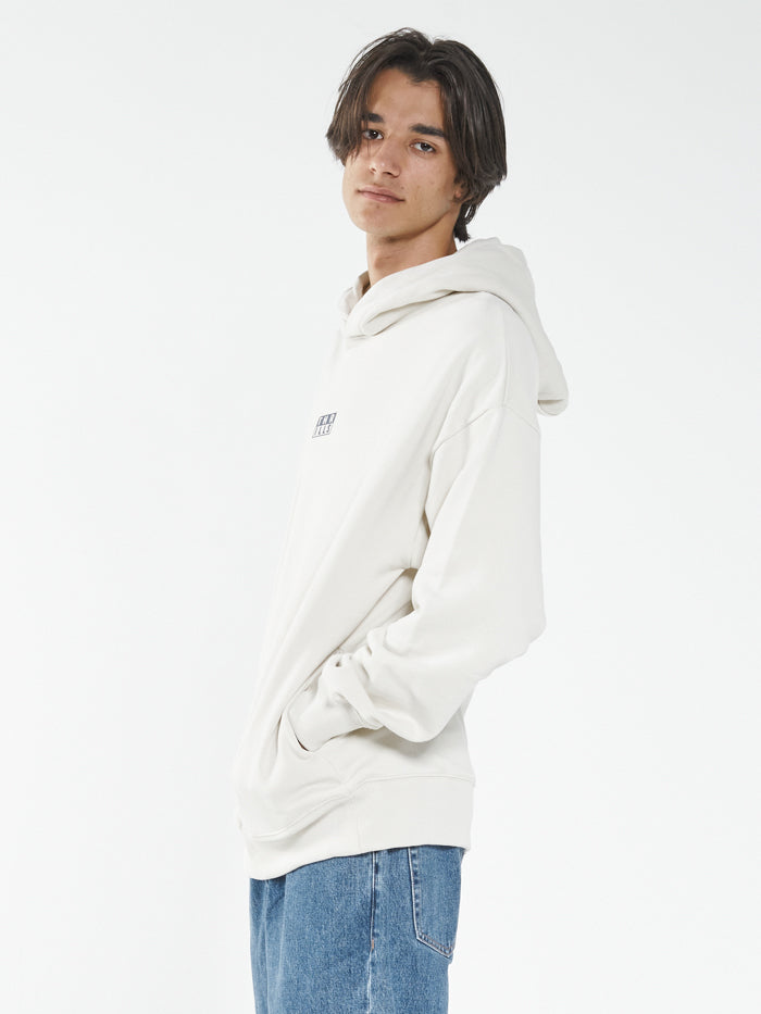 Thrills Stack Slouch Pull On Hood - Heritage White