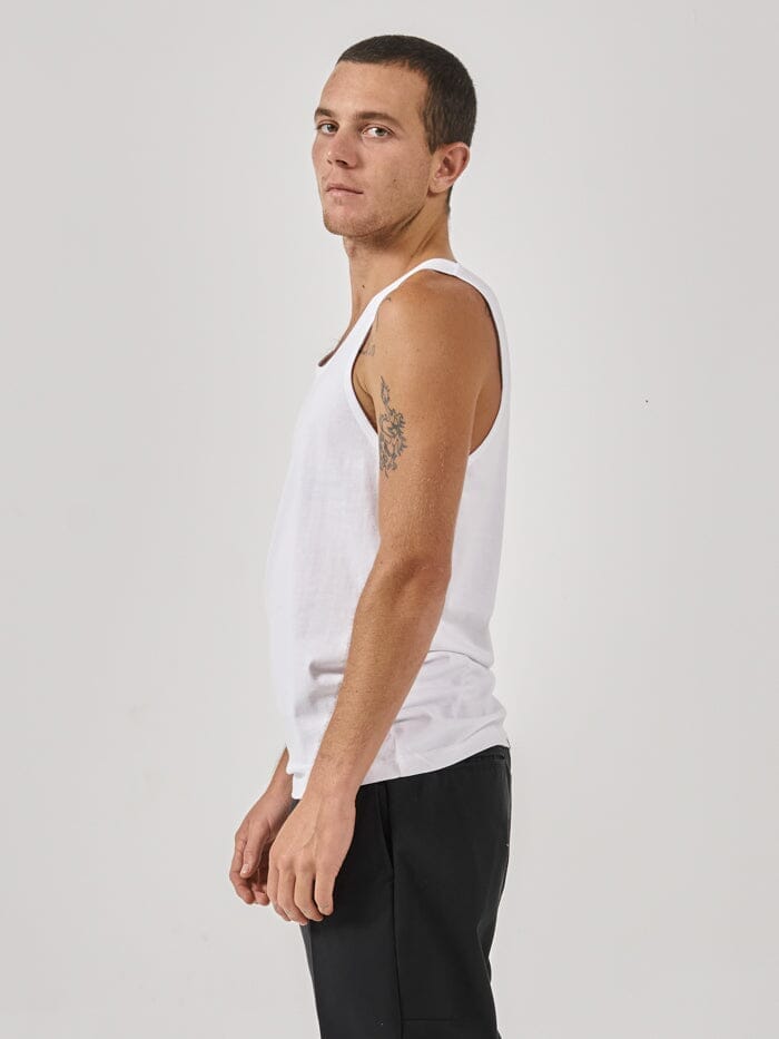 Endless Merch Fit Tank - White