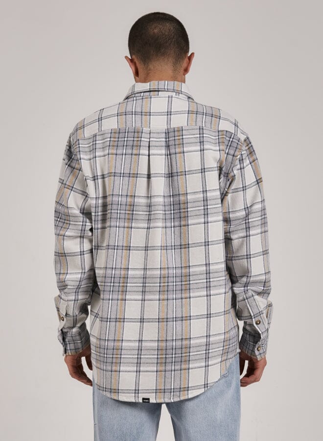 Coat Of Thrills Twill Flannel Shirt - Stargazer