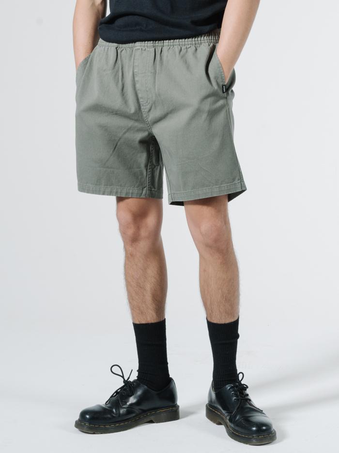 Minimal Thrills Work Volley - Army Green