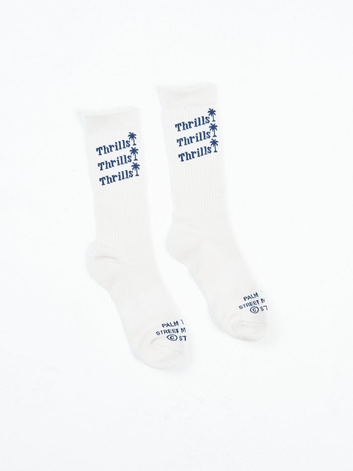 Thrills Unlimited Premium Long Sock - Heritage White