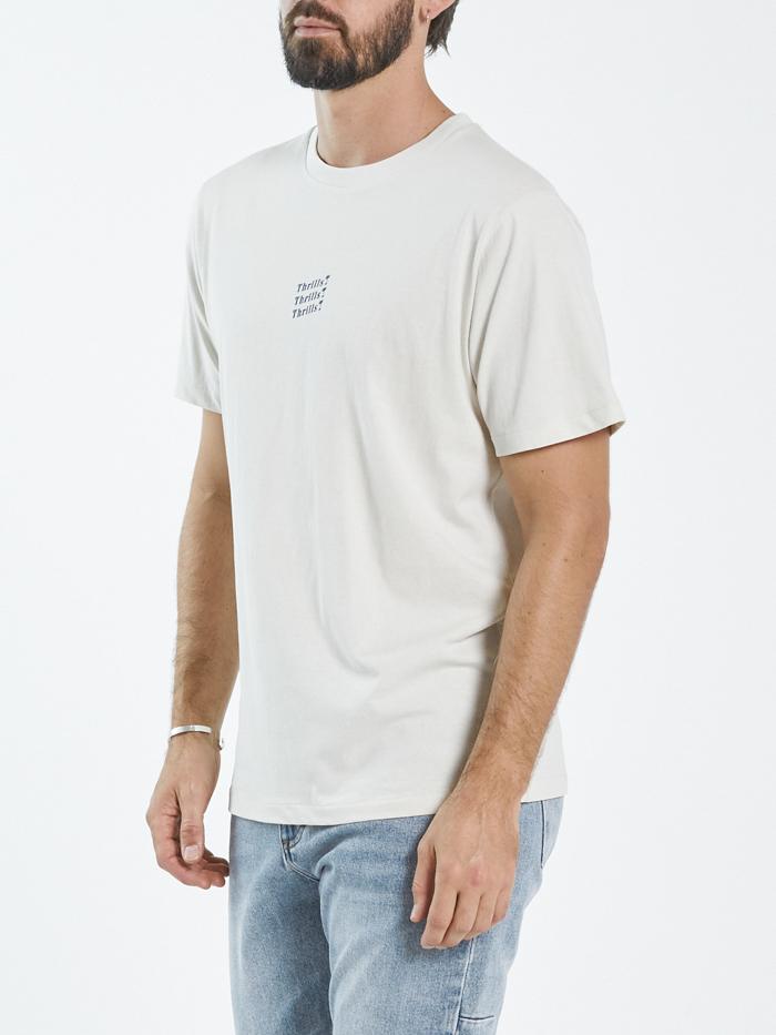 Thrills Unlimited Merch Fit Tee - Heritage White