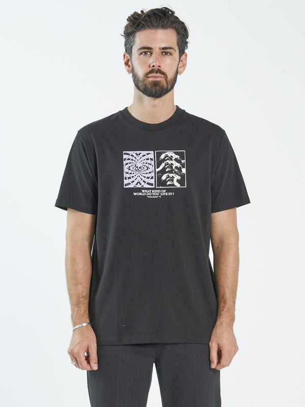 Take A Chance Merch Fit Tee - Black