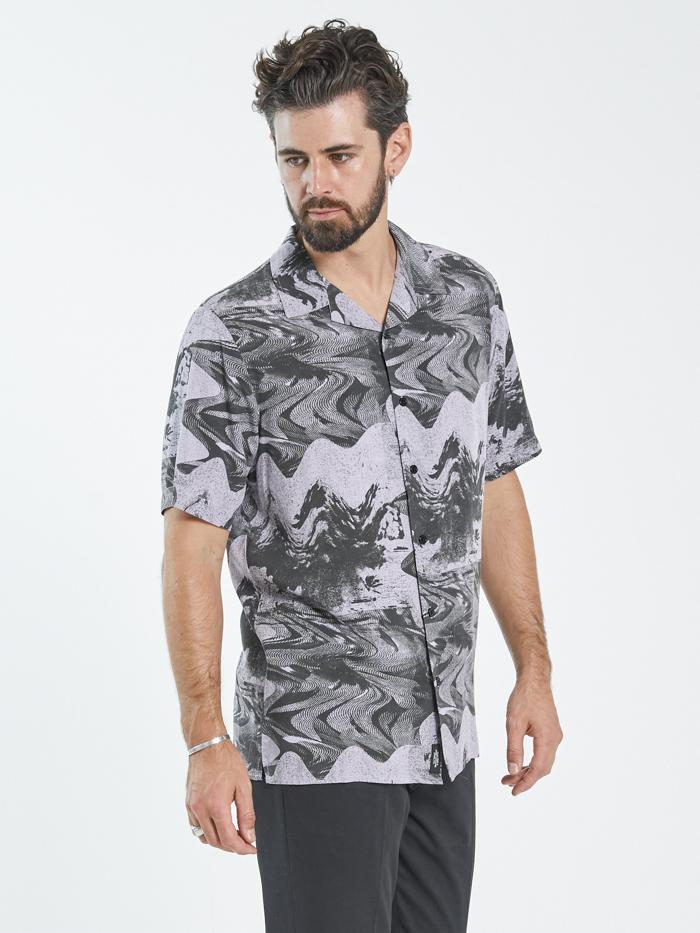 Take A Chance Bowling Shirt  - Orchid